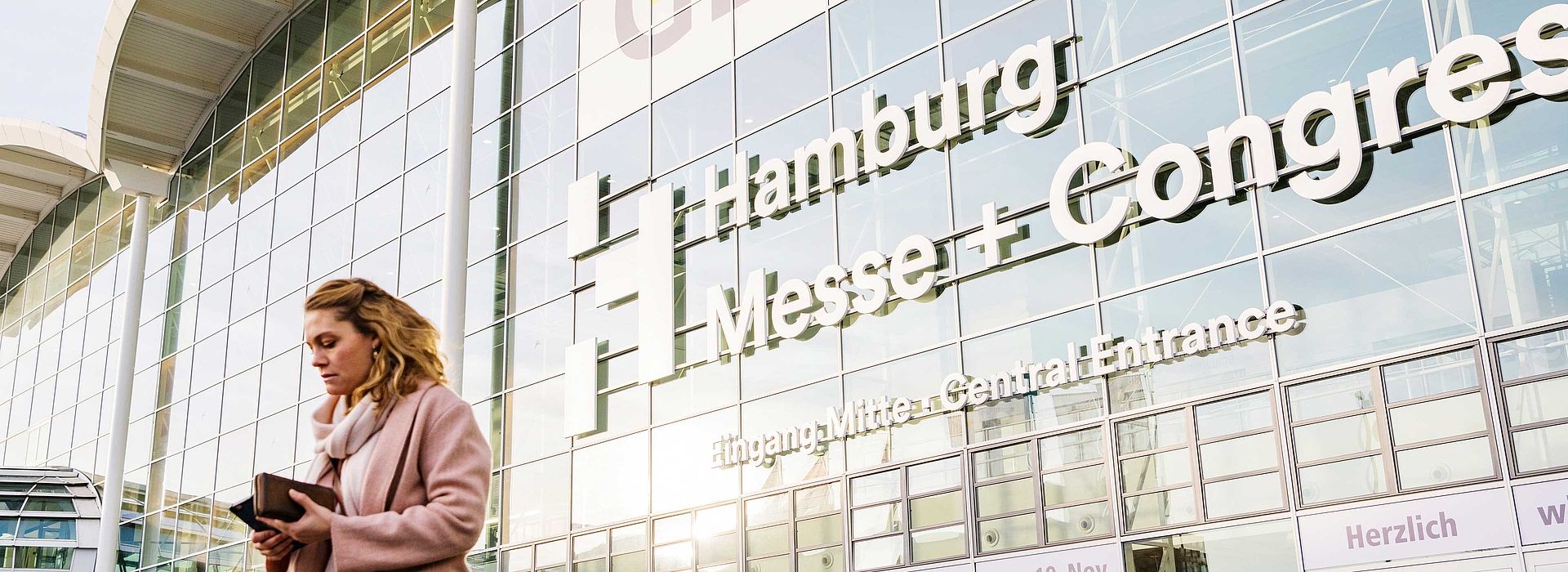 Außenansicht Hamburg Messe und Congress